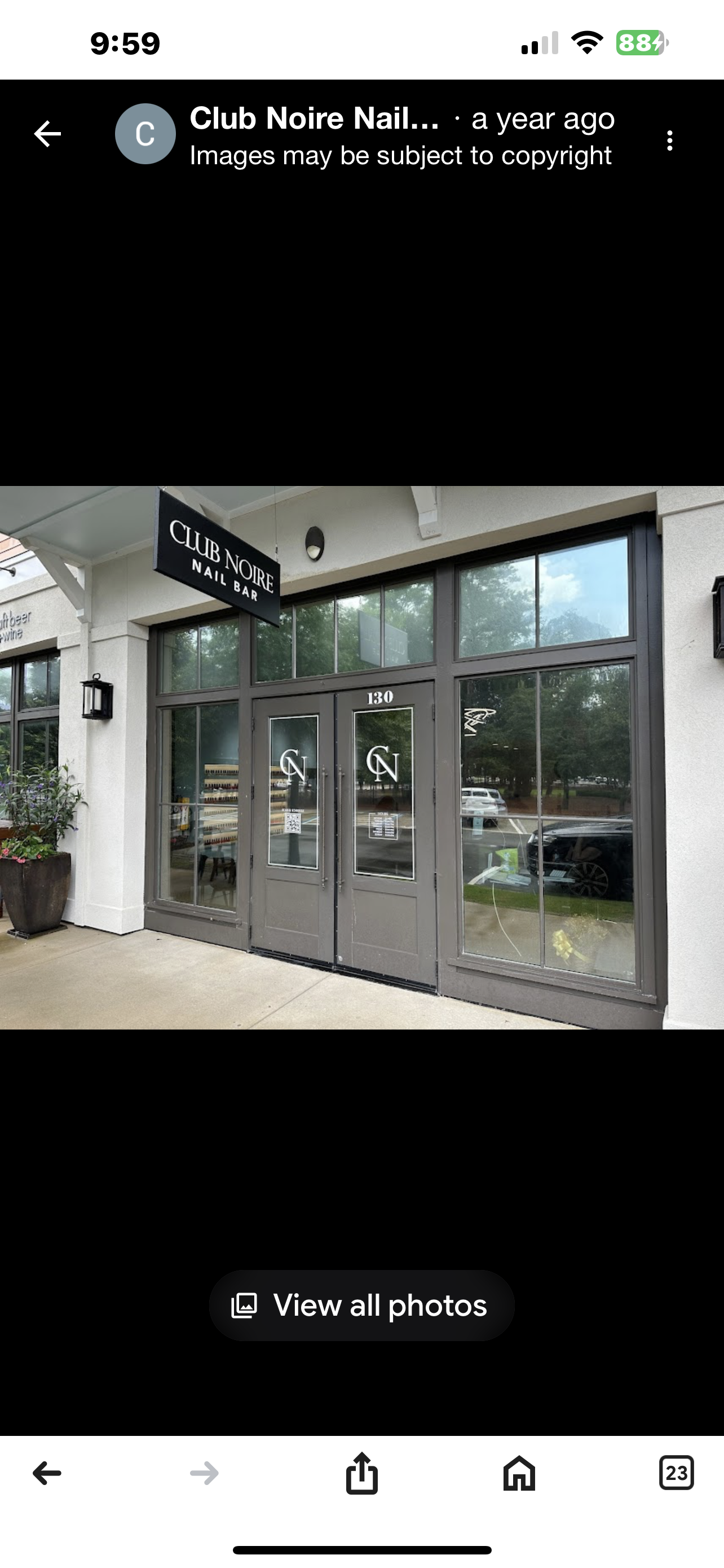 Club Noire Nail Bar (10% OFF Coupon Code) logo